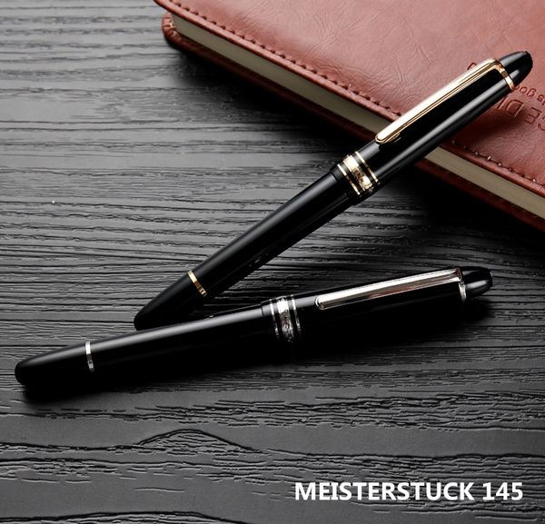 LOW PRICE WHOLESALE - HIGH QUALITY MONTE BRANDS MSK-145 ROLLER BALLPOINT PEN FOUNTAIN PENS BLACK RESIN GOLDEN SILVER CLIP AND SERIAL NUMBER
LOW PRICE WHOLESALE - HIGH QUALITY MONTE BRANDS MSK-145 ROLLER BALLPOINT PEN FOUNTAIN PENS BLACK RESIN GOLDEN SILVER CLIP AND SERIAL NUMBER