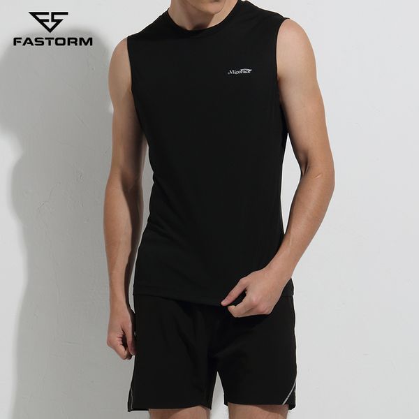 fastorm new fitness sportswear men tank dry quick sleeveless push up male running training vest summer gym crop, Black;blue
fastorm new fitness sportswear men tank dry quick sleeveless push up male running training vest summer gym crop, Black;blue