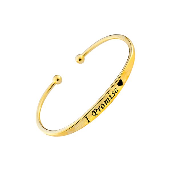 stainless steel i promise bracelets & bangle gold color couples forever cuff bracelet bridal gift jewelry pulseras mujer, White
stainless steel i promise bracelets & bangle gold color couples forever cuff bracelet bridal gift jewelry pulseras mujer, White