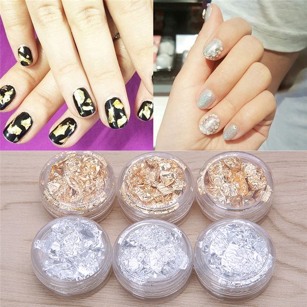 new nail art design decoration paillette flake foil acrylic uv gel paper 3d tips tools nail art supplies gold/silver #11
new nail art design decoration paillette flake foil acrylic uv gel paper 3d tips tools nail art supplies gold/silver #11