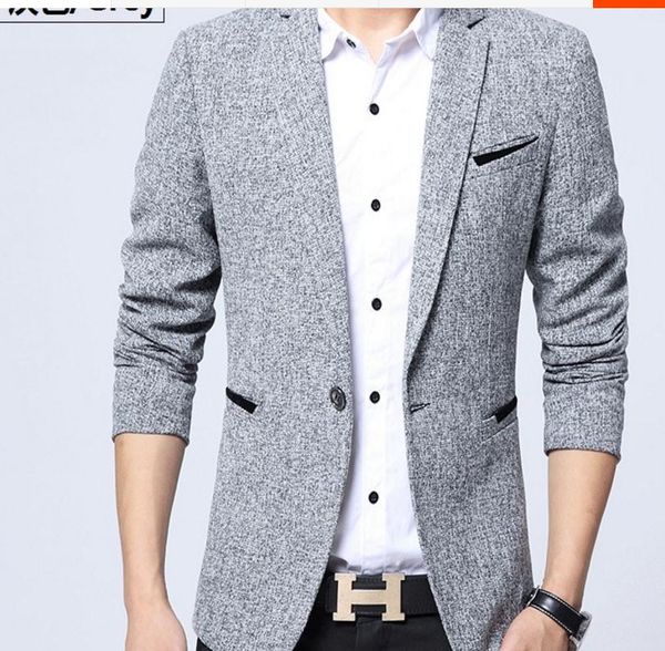 new style male korean cultivate one's moral character arder western-style clothes single coat spring youth coat, White;black
new style male korean cultivate one's moral character arder western-style clothes single coat spring youth coat, White;black