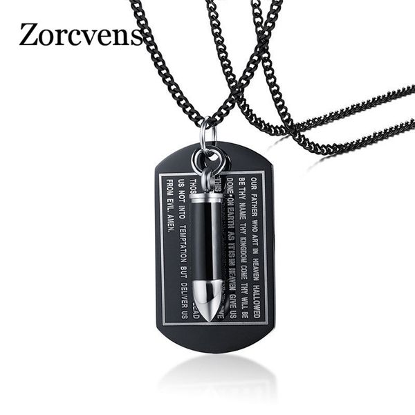 zorcvens urn openable pendant for men necklce black bible dag tag stainless steel male punk ashes cremation jewelry, Silver
zorcvens urn openable pendant for men necklce black bible dag tag stainless steel male punk ashes cremation jewelry, Silver