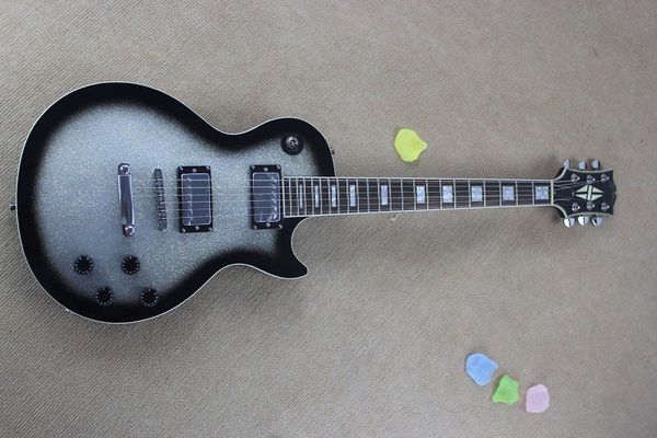 Whole ale and retal mahogany body new cu tom ilver gray electric guitar
Whole ale and retal mahogany body new cu tom ilver gray electric guitar