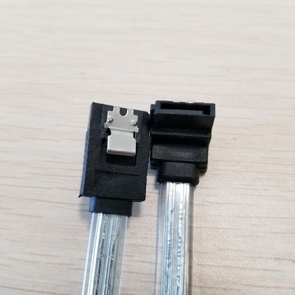 1 pcs mini sata elbow adapter data cable short cable 20cm 
1 pcs mini sata elbow adapter data cable short cable 20cm