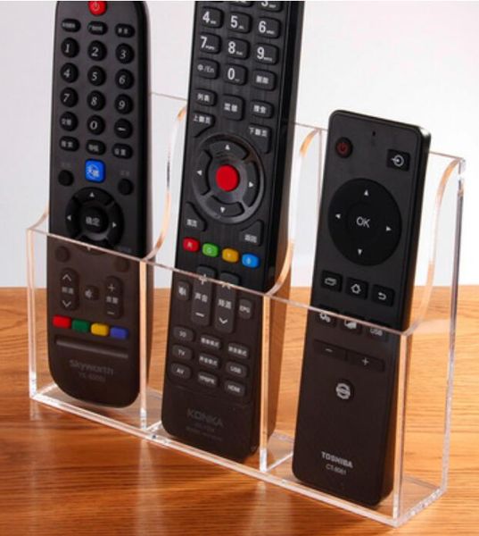 new arrival acrylic remote control fixed box wall hanging remote control storage box tv air conditioning remote control display rack
new arrival acrylic remote control fixed box wall hanging remote control storage box tv air conditioning remote control display rack