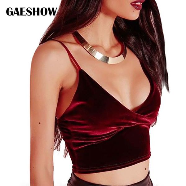 gaeshow velvet cropped camis v neck summer sleeveless tank women tunic camisole spaghetti strap bralette crop, White
gaeshow velvet cropped camis v neck summer sleeveless tank women tunic camisole spaghetti strap bralette crop, White