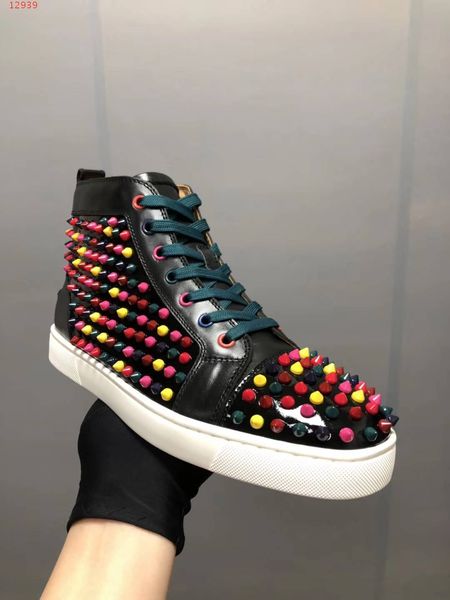 flatform shoes sport luxury designer red bottom shoes men and women party genuine leather sneakers wholesale price, Black
flatform shoes sport luxury designer red bottom shoes men and women party genuine leather sneakers wholesale price, Black