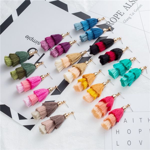 fashion tassel earrings alloy wool multilayer earrings national wind bohemian long earrings women jewelry support fba drop shipping h884f, Silver
fashion tassel earrings alloy wool multilayer earrings national wind bohemian long earrings women jewelry support fba drop shipping h884f, Silver