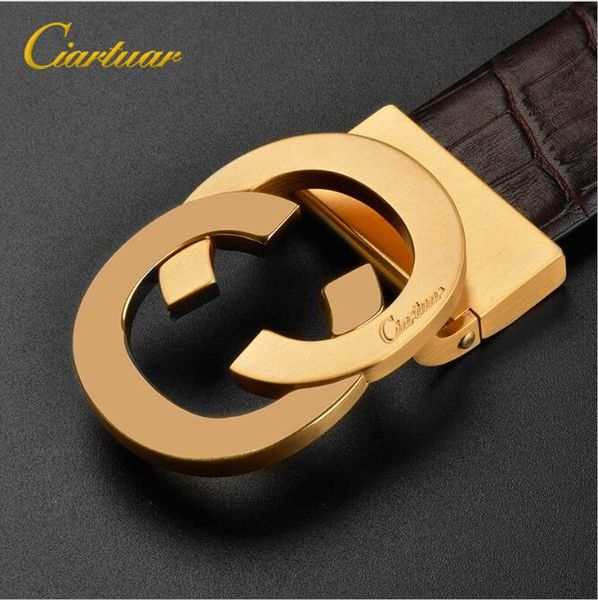 New Fashion Mens Business luxury belt designer belt Smooth Buckle Genuine Leather belts for men brand designer Free shipping 
New Fashion Mens Business luxury belt designer belt Smooth Buckle Genuine Leather belts for men brand designer Free shipping