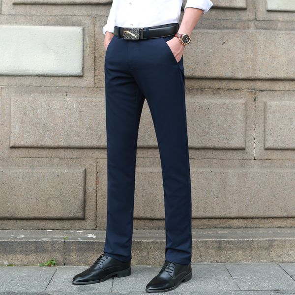 pure color large size s-9xl men's suit trousers business casual suit pants men black and blue male loose pant, White;black
pure color large size s-9xl men's suit trousers business casual suit pants men black and blue male loose pant, White;black
