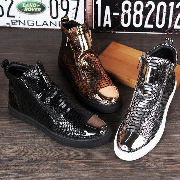 Men's High Top Casual Flats Shoes Man Outdoor Footwear Genuine Leather Ankle Boots Mens Fashion Martin Boots
Men's High Top Casual Flats Shoes Man Outdoor Footwear Genuine Leather Ankle Boots Mens Fashion Martin Boots