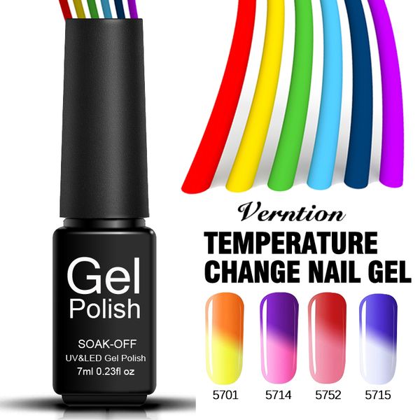 verntion temperature changing color uv nail gel polish semi permanent soak off uv gel lacquer manicure lucky polish, Red;pink
verntion temperature changing color uv nail gel polish semi permanent soak off uv gel lacquer manicure lucky polish, Red;pink
