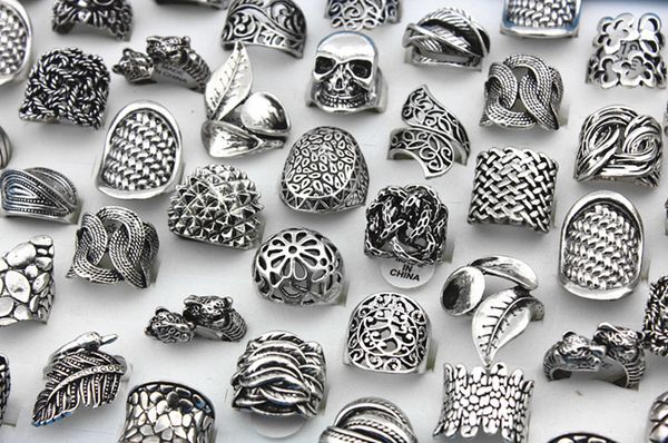 senhua wholesale lots 25pcs fashion women men alloy antique silver plated ring gypsy big metallic wide vintage carved rings gifts mr100, Golden;silver
senhua wholesale lots 25pcs fashion women men alloy antique silver plated ring gypsy big metallic wide vintage carved rings gifts mr100, Golden;silver