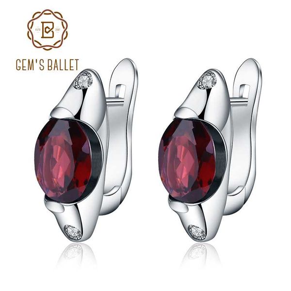 gem's ballet natural red garnet gemstone clip earrings fine jewelry 925 sterling silver solid oval earrings for women wedding, Golden;silver
gem's ballet natural red garnet gemstone clip earrings fine jewelry 925 sterling silver solid oval earrings for women wedding, Golden;silver