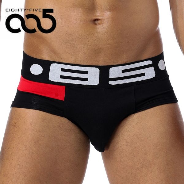 85 brand men underwear men briefs breathable mens slip cueca male panties underpants briefs 5 colors b113, Black;white
85 brand men underwear men briefs breathable mens slip cueca male panties underpants briefs 5 colors b113, Black;white