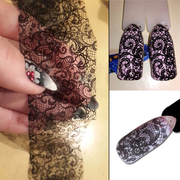 100cmx4cm new 2018 black lace transfer foil nail art full wraps flower glue adhesive diy manicure styling tools belb03
100cmx4cm new 2018 black lace transfer foil nail art full wraps flower glue adhesive diy manicure styling tools belb03