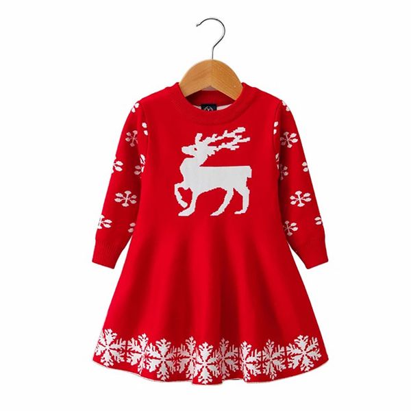 2018 autumn winter christmas girls princess dress kid sweater cartoon deer children clothing baby knitted skirt jumper pullover, Blue
2018 autumn winter christmas girls princess dress kid sweater cartoon deer children clothing baby knitted skirt jumper pullover, Blue