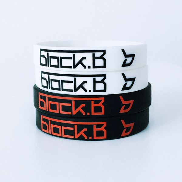 2pcs korea kpop block.b black white silicone wristband gym sports bracelets for men and women accessories, Golden;silver
2pcs korea kpop block.b black white silicone wristband gym sports bracelets for men and women accessories, Golden;silver