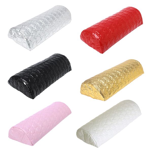 pu leather hand arm rest semicircle cushion pillow nail art design manicure care soft nail tool salon hand holder equipment, Silver
pu leather hand arm rest semicircle cushion pillow nail art design manicure care soft nail tool salon hand holder equipment, Silver