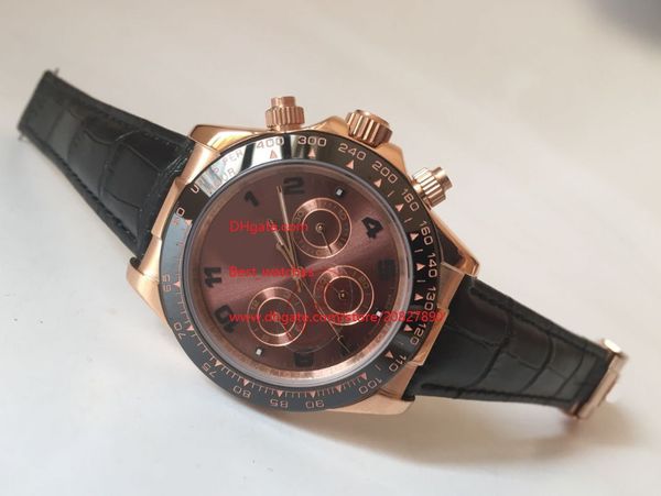 men's new mens watch rare chocolate dial model 116515 sapphire glass men's fashion wristwatche watchs, Slivery;brown
men's new mens watch rare chocolate dial model 116515 sapphire glass men's fashion wristwatche watchs, Slivery;brown