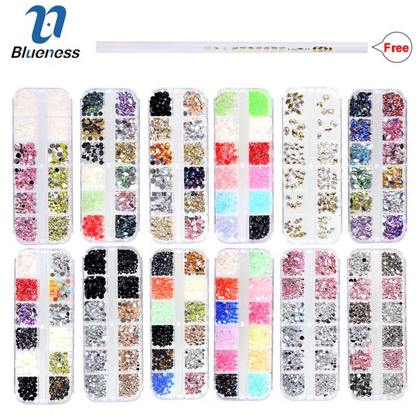 blueness 1set glitter 3d rhinestones nails art decorations acrylic crystal nail design for diy manicure accessories studs, Silver;gold
blueness 1set glitter 3d rhinestones nails art decorations acrylic crystal nail design for diy manicure accessories studs, Silver;gold