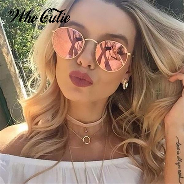 who cutie fashion retro round sunglasses women brand designer vintage pink mirror circle lens sun glasses female shades om324b, White;black
who cutie fashion retro round sunglasses women brand designer vintage pink mirror circle lens sun glasses female shades om324b, White;black