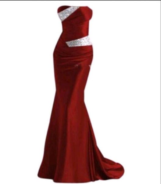 selling 2017 silver grey burundy mermaid bridesmaid dresses long maid of honor dress evening prom gowns lace up beading, Red
selling 2017 silver grey burundy mermaid bridesmaid dresses long maid of honor dress evening prom gowns lace up beading, Red