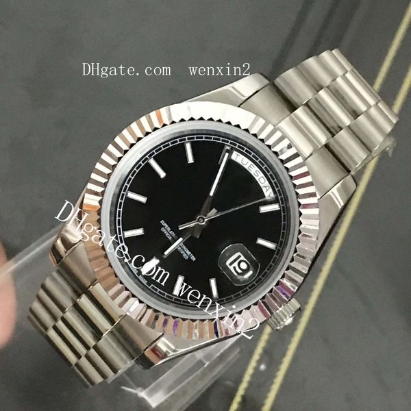 1 Цвет роскошные часы Президент день-дата 18k серебро 41 мм 2813 автоматические мужски
1 Цвет роскошные часы Президент день-дата 18k серебро 41 мм 2813 автоматические мужски