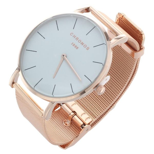 chronos 1898 luxury watch casual quartz watch 40mm clock, Slivery;brown
chronos 1898 luxury watch casual quartz watch 40mm clock, Slivery;brown