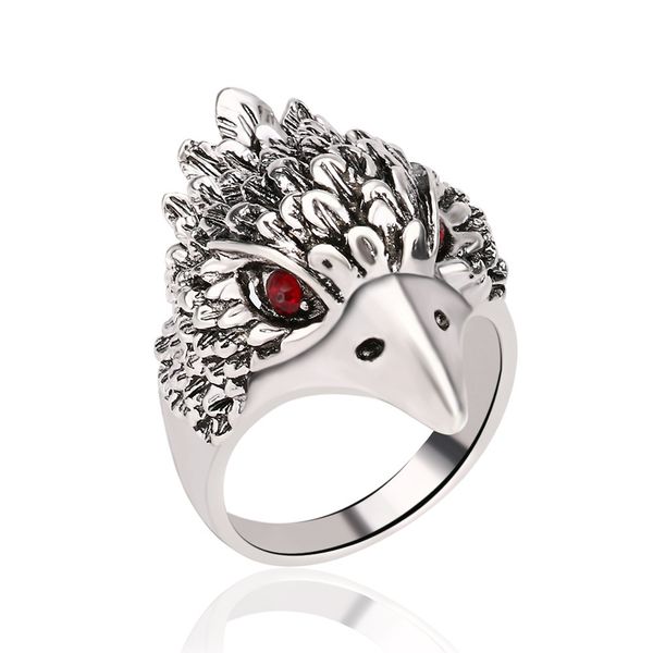 retro bronze men's fingers hawk rings thai silver diamond ring wholesale, Golden;silver
retro bronze men's fingers hawk rings thai silver diamond ring wholesale, Golden;silver