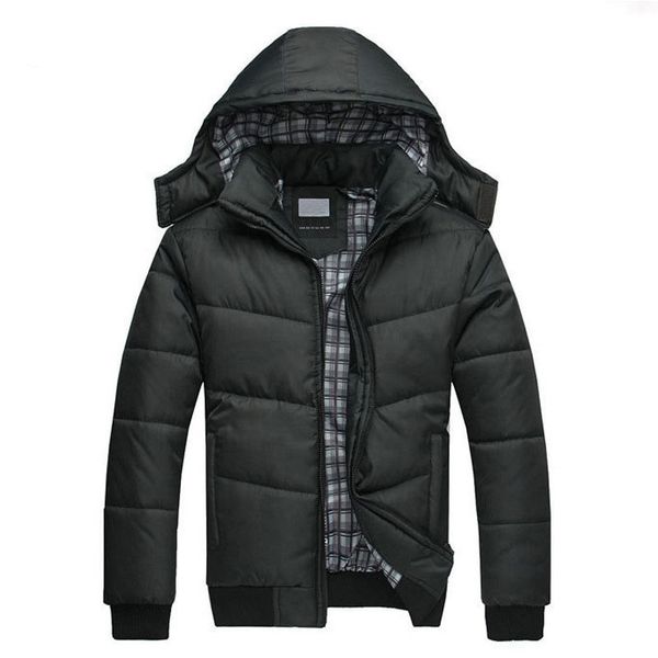 2018new solid hooded men's winter jackets casual parkas men coats thick thermal shiny coats slim fit brand clothing big size 4xl, Black
2018new solid hooded men's winter jackets casual parkas men coats thick thermal shiny coats slim fit brand clothing big size 4xl, Black