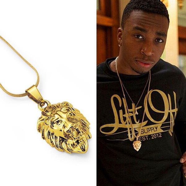 new arrival fashion men charm small lion head pendant necklaces for 18k gold plated 60cm long chain hip hop men jewelry design, Silver
new arrival fashion men charm small lion head pendant necklaces for 18k gold plated 60cm long chain hip hop men jewelry design, Silver