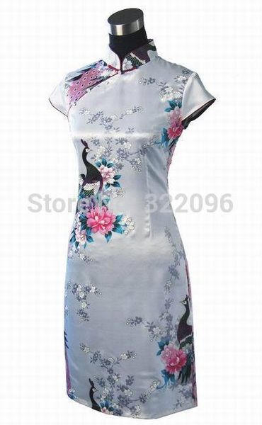 shanghai story fashionable peacock printing mini dress cheongsam short sleeve chinese dress qipao white d0025, Red
shanghai story fashionable peacock printing mini dress cheongsam short sleeve chinese dress qipao white d0025, Red