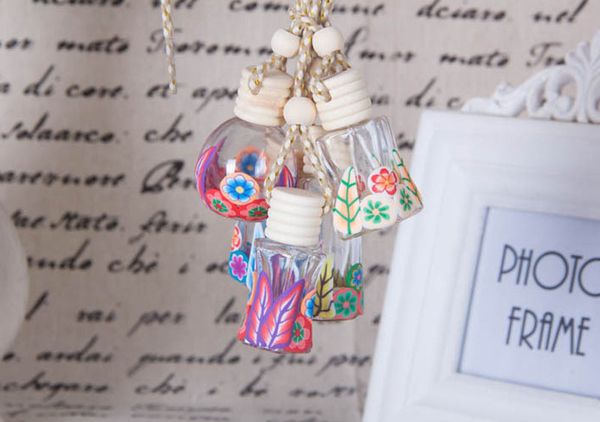 selling hanging rope polymer clay bottles empty essential oil perfume glass bottle car decoration air freshener mix design
selling hanging rope polymer clay bottles empty essential oil perfume glass bottle car decoration air freshener mix design