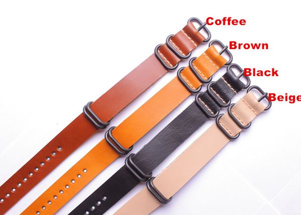 kzfashion oil wax crazy horse head layer leather strap 18/20/22/24mm / nato nato leather strap, Black;brown
kzfashion oil wax crazy horse head layer leather strap 18/20/22/24mm / nato nato leather strap, Black;brown
