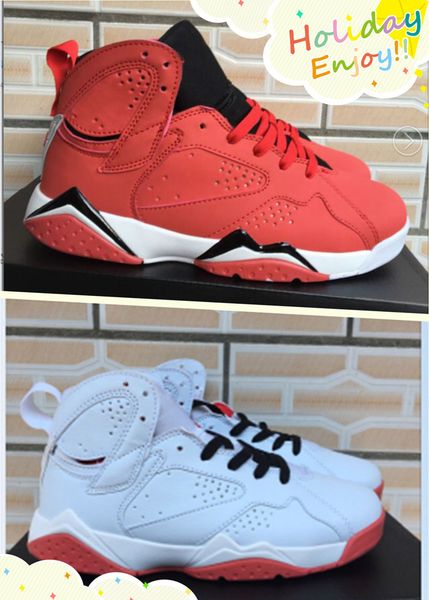 2018 new arrival 7 fadeaway history of flight men basketball shoes 7s unc pure money university red white sport sneaker 304775-615, White;red
2018 new arrival 7 fadeaway history of flight men basketball shoes 7s unc pure money university red white sport sneaker 304775-615, White;red