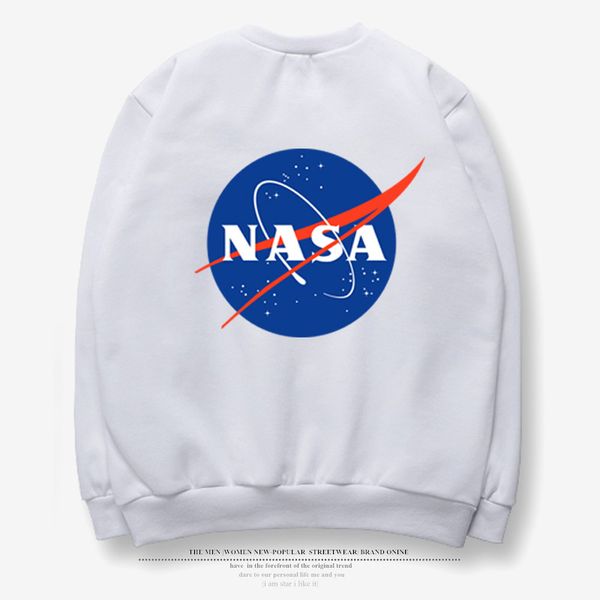 2018 winter nasa mens fleece pullover black white gray loose hoodie long sleeves hip pop tee
2018 winter nasa mens fleece pullover black white gray loose hoodie long sleeves hip pop tee