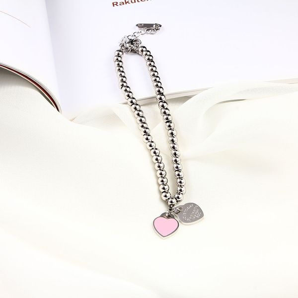 2021 she weier charms heart chain braclet& bangles beads femme gifts for women female braclet stainless steel jewelry braslet braceles1, Black
2021 she weier charms heart chain braclet& bangles beads femme gifts for women female braclet stainless steel jewelry braslet braceles1, Black