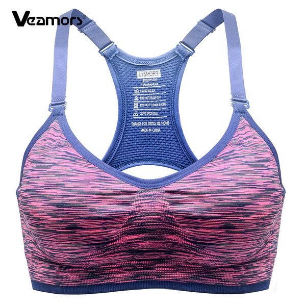 veamors women's adjustable straps professional push up bra fast absorption sweat seamless vest with inner padded underwear, Red;black
veamors women's adjustable straps professional push up bra fast absorption sweat seamless vest with inner padded underwear, Red;black