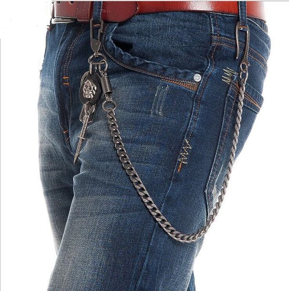 fashion men 8mm 60cm long thick gun metal wallet skull sword jeans key chain rock biker heavy jeans chain hip hop pants, Silver
fashion men 8mm 60cm long thick gun metal wallet skull sword jeans key chain rock biker heavy jeans chain hip hop pants, Silver