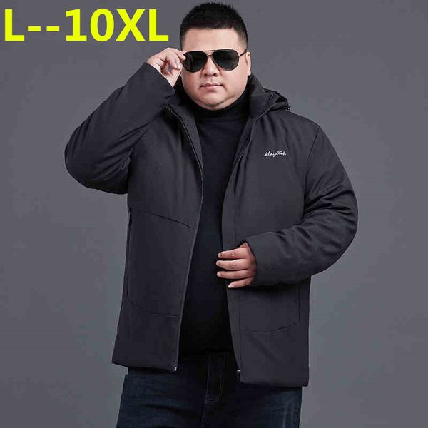 10xl 8xl 6xl 5xl winter jacket men hat detachable warm coat cotton-padded outwear mens coats jackets hooded collar thick parkas, Black
10xl 8xl 6xl 5xl winter jacket men hat detachable warm coat cotton-padded outwear mens coats jackets hooded collar thick parkas, Black