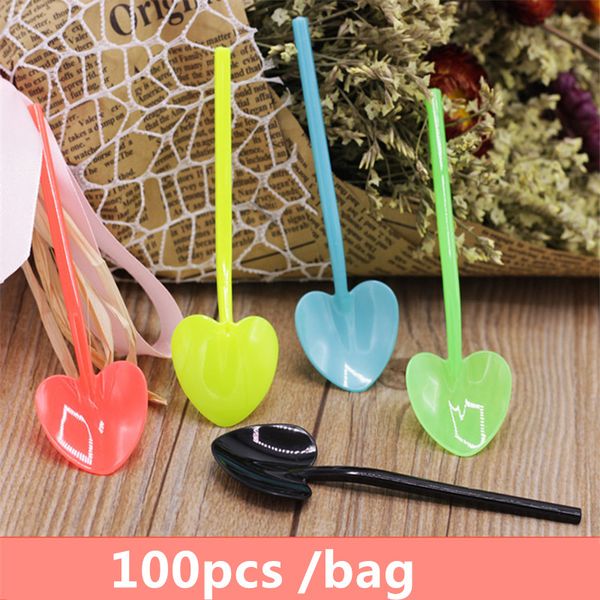 100pcs plastic disposable mini shovel spoon potted ice cream cake spoon for kids dessert coffee spoons kitchen tools
100pcs plastic disposable mini shovel spoon potted ice cream cake spoon for kids dessert coffee spoons kitchen tools