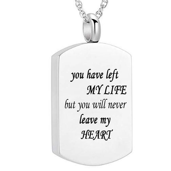 square stainless steel ash memorial necklace urn pendant keepsake cremation jewelry, Silver
square stainless steel ash memorial necklace urn pendant keepsake cremation jewelry, Silver