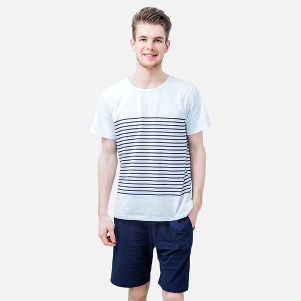 men pajamas cotton round collar men short sleepwear suits 2 pieces summer striped pajamas sets soft comfortable pijamas homewear, Black;brown
men pajamas cotton round collar men short sleepwear suits 2 pieces summer striped pajamas sets soft comfortable pijamas homewear, Black;brown