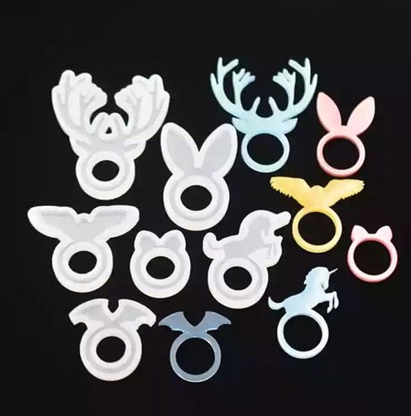 silicone ring mould animal rings mold deer rabbit ear unicorn cat ear lovely ring moulds diy jewelry making tools
silicone ring mould animal rings mold deer rabbit ear unicorn cat ear lovely ring moulds diy jewelry making tools