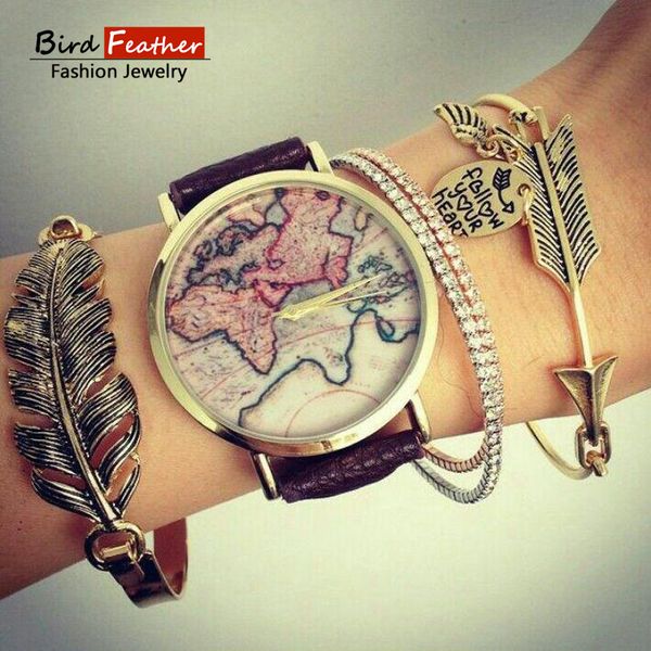 gold color women fashion punk bracelet simple trendy leaf stone metal chain bracelets bohemian retro jewelry accessories bangles, Black
gold color women fashion punk bracelet simple trendy leaf stone metal chain bracelets bohemian retro jewelry accessories bangles, Black
