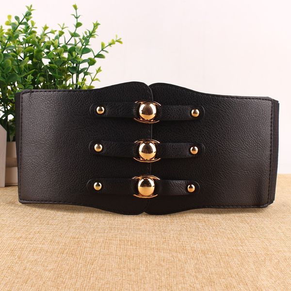fashion knitted elasticity waist female belts for women cummerbund good quality corset bodycon slim black wide waistbands dress, Black;brown
fashion knitted elasticity waist female belts for women cummerbund good quality corset bodycon slim black wide waistbands dress, Black;brown