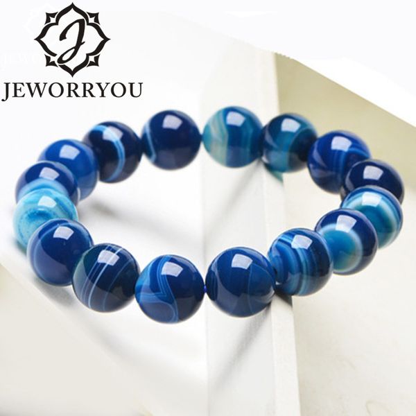 6-12mm natural agate bracelet couple blue agate beads bracelet men natural stone for women men jewelry friends, Golden;silver
6-12mm natural agate bracelet couple blue agate beads bracelet men natural stone for women men jewelry friends, Golden;silver