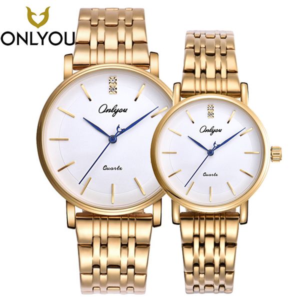 onlyou men watches golden quartz female watch gift clock ladies gold dress wristwatch women charm lovers watch, Slivery;brown
onlyou men watches golden quartz female watch gift clock ladies gold dress wristwatch women charm lovers watch, Slivery;brown