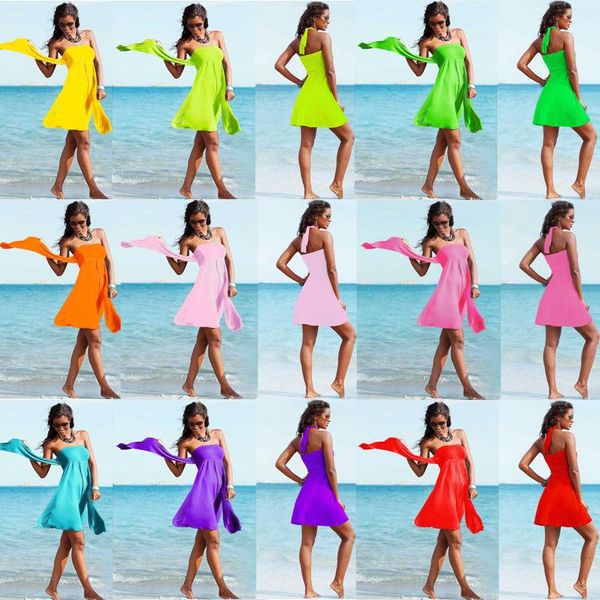 women beachwear 2018 chest wrapped skirt beatiful beach swim cover ups convertible variety ribbon swimming dress female, White;black
women beachwear 2018 chest wrapped skirt beatiful beach swim cover ups convertible variety ribbon swimming dress female, White;black